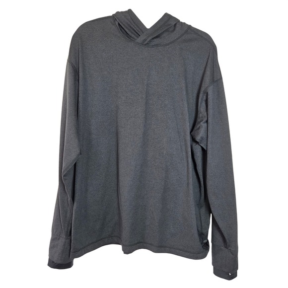 Zella Other - Z By Zella Mens Hooded Shirt‎ Lightweight Pullover Gray Large